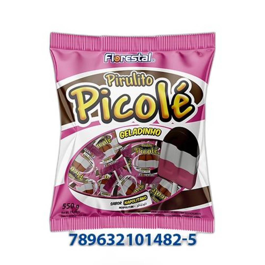 Detalhes do produto Pirl Picole 50Un Florestal Napolitano