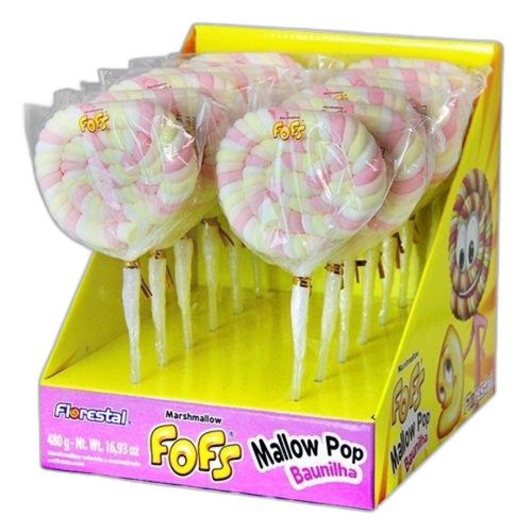 Detalhes do produto Marshmallow Fofs Rosa12X40Gr Florestal Baunilha