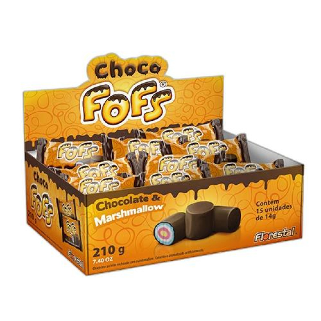 Detalhes do produto Marshmallow Cob Choc Dp 15X14Gr Floresta Ao Leite