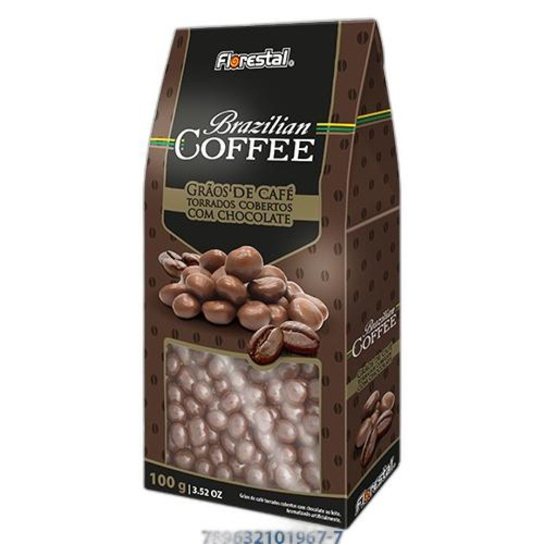 Detalhes do produto Graos Cafe Torrado Cob Choc Dp 100Gr Flo Ao Leite