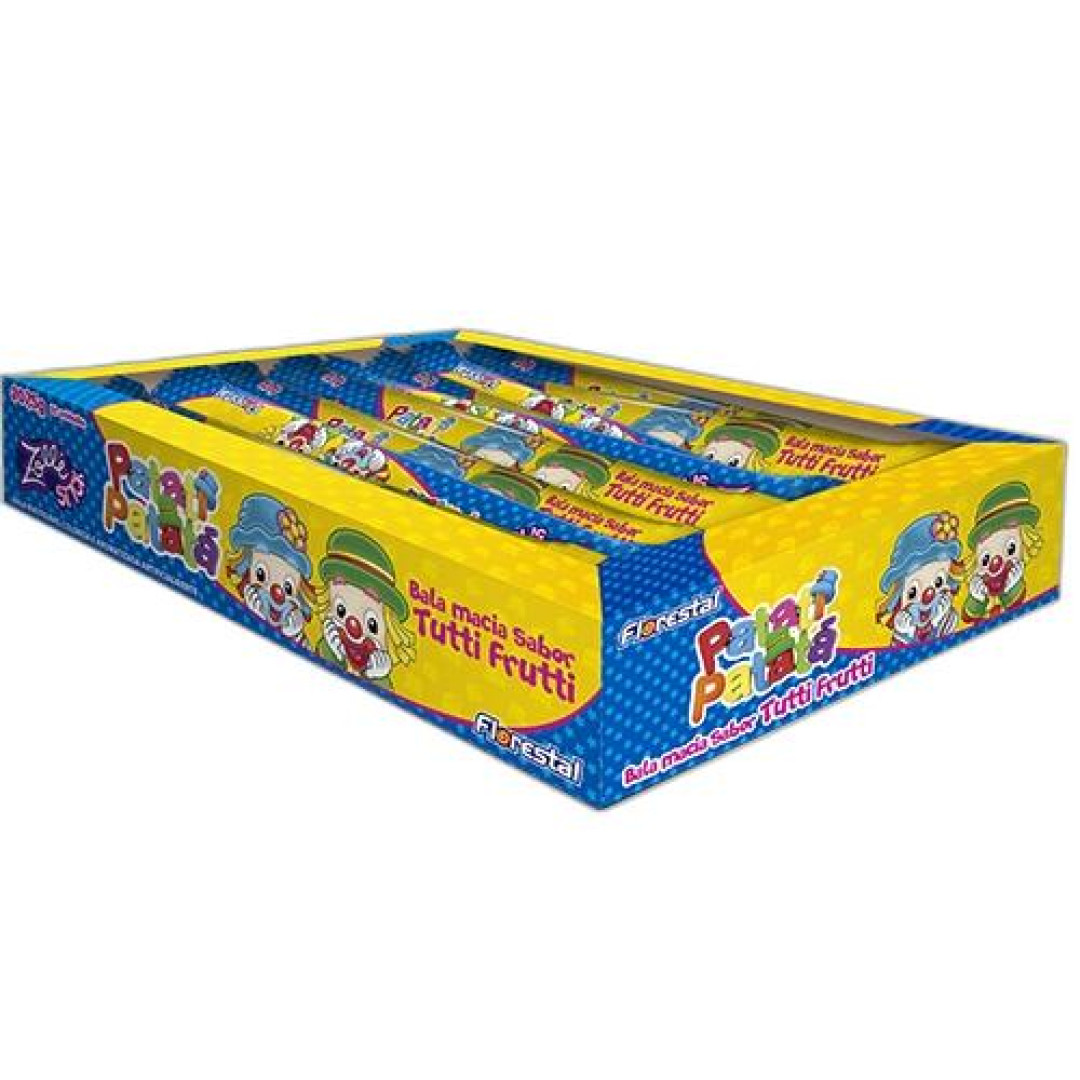Detalhes do produto Bala Mast Zolle Stick Patat Dp 25X12,3Gr Tutti Frutti