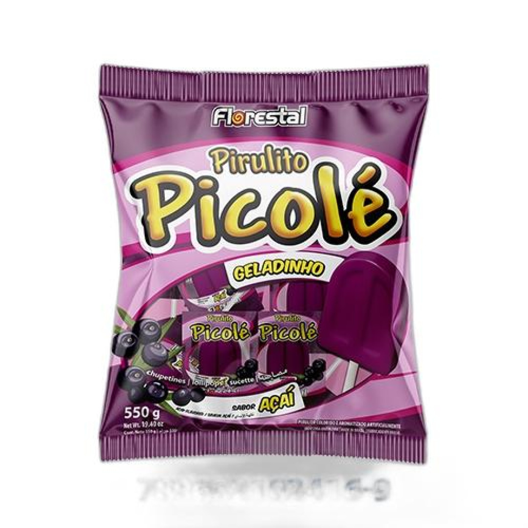 Detalhes do produto Pirl Picole 50Un Florestal Acai