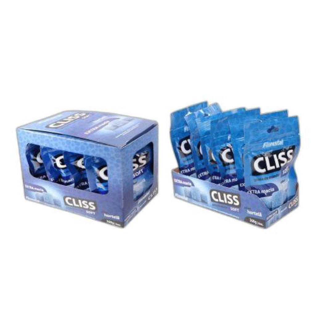 Detalhes do produto Chicle Cliss 60Gr Florestal Hortela