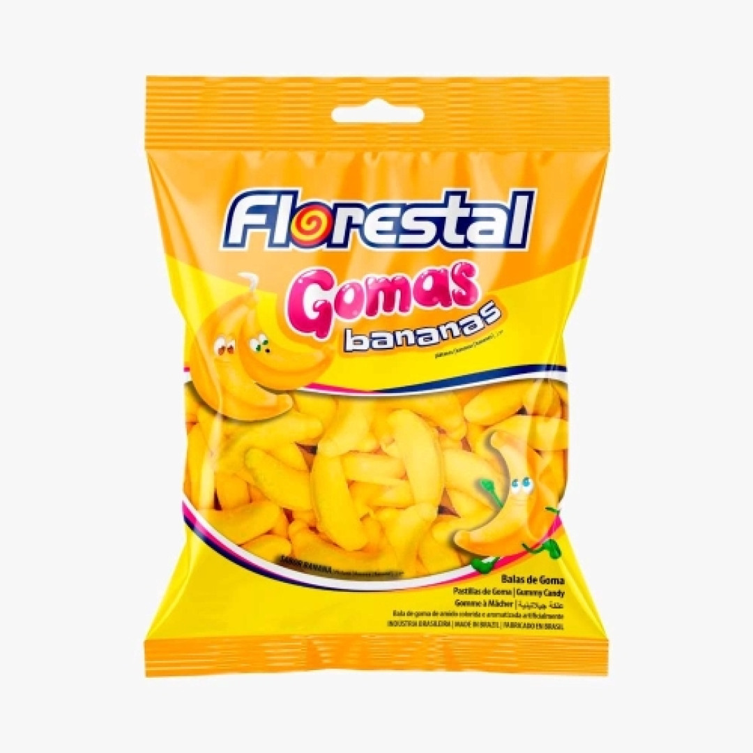 Detalhes do produto Goma 500Gr Florestal Banana