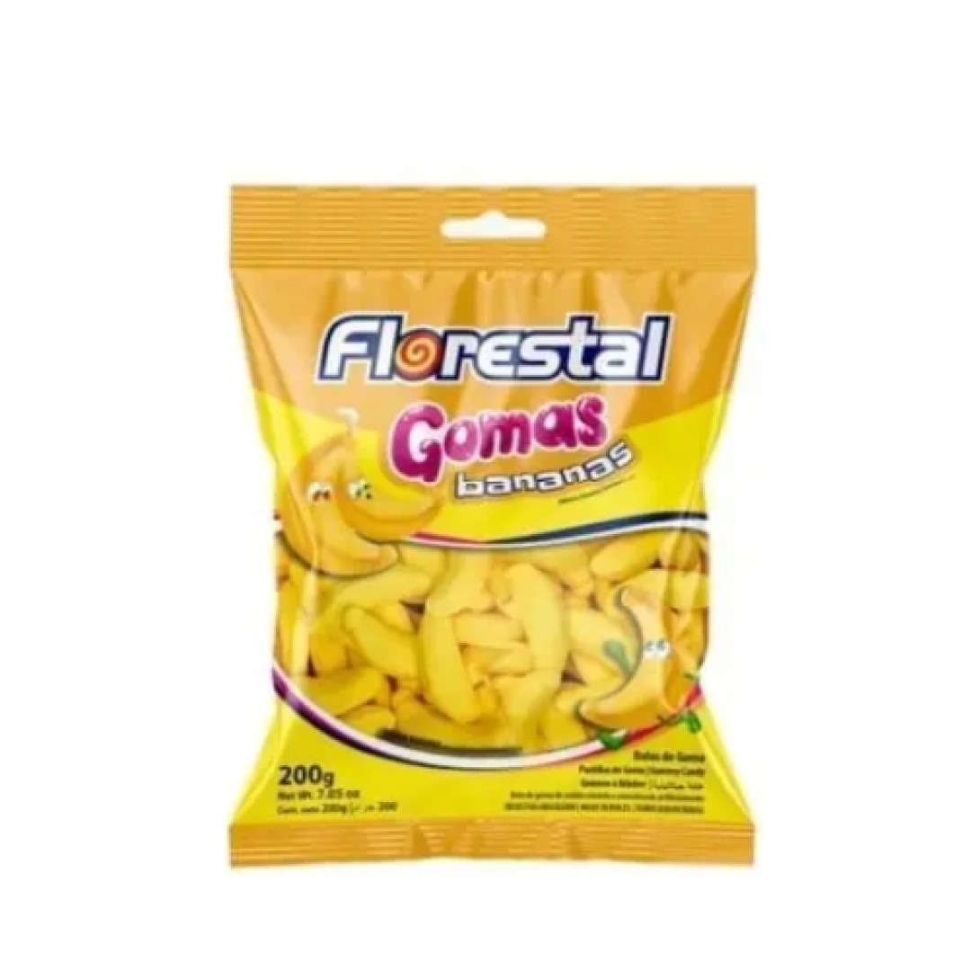 Detalhes do produto Goma Banana 60Gr Florestal Banana