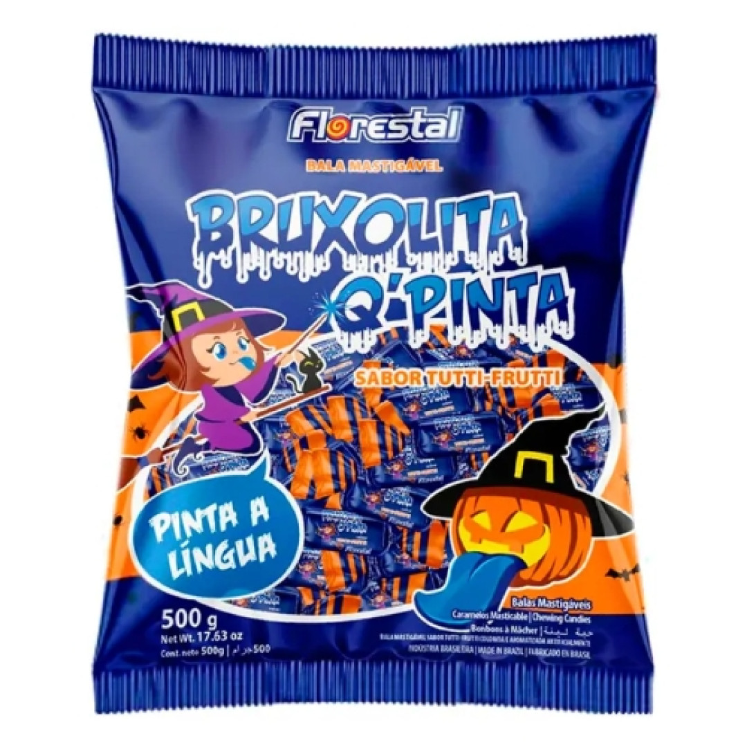 Detalhes do produto Bala Mast Bruxolita 500Gr Florestal Tutti Frutti