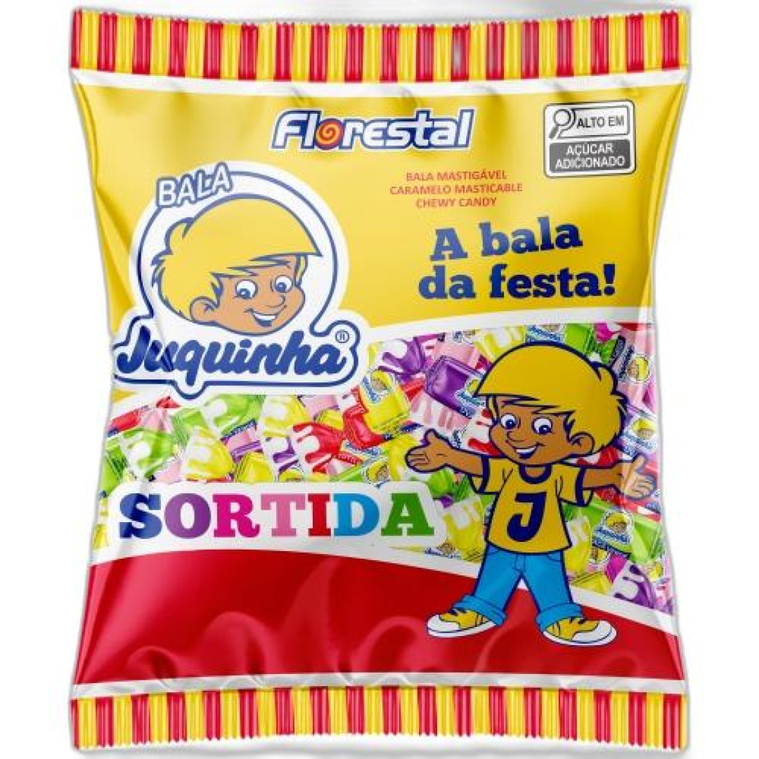Detalhes do produto Bala Mast Juquinha 500Gr Florestal Sortido
