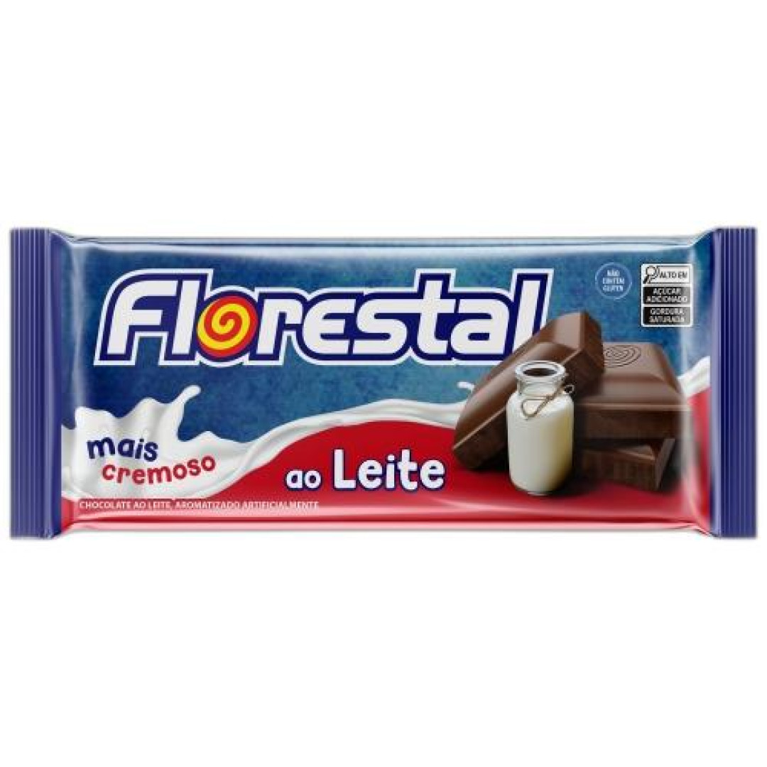 Detalhes do produto Choc 80Gr Florestal Ao Leite