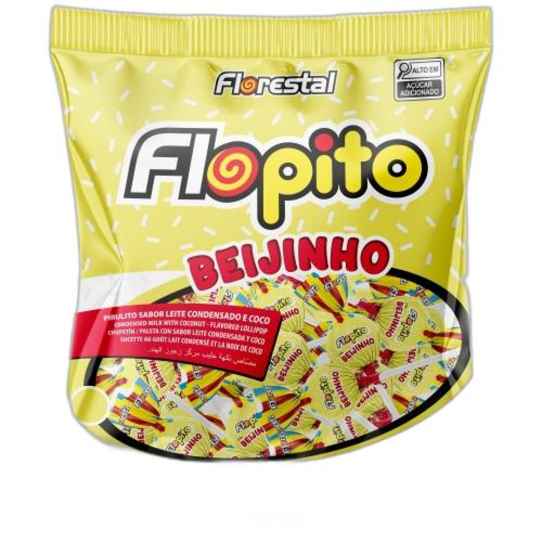 Detalhes do produto Pirl Flopito Beijinho 500Gr Florestal Leite Cond.coco