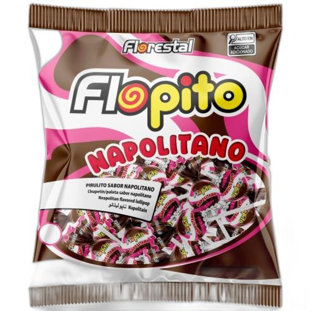 Detalhes do produto Pirl Flopito Napolitano 500Gr Florestal .