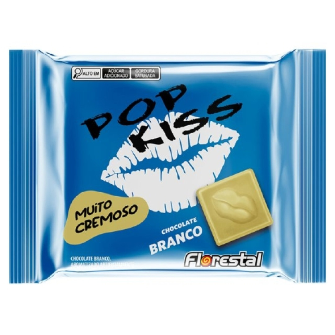 Detalhes do produto Choc Pop Kiss 60Gr Florestal Choc Bco