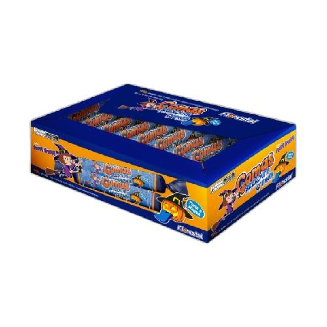 Detalhes do produto Goma Tubo Bruxolita 30X30Gr Florestal Tutti Frutti