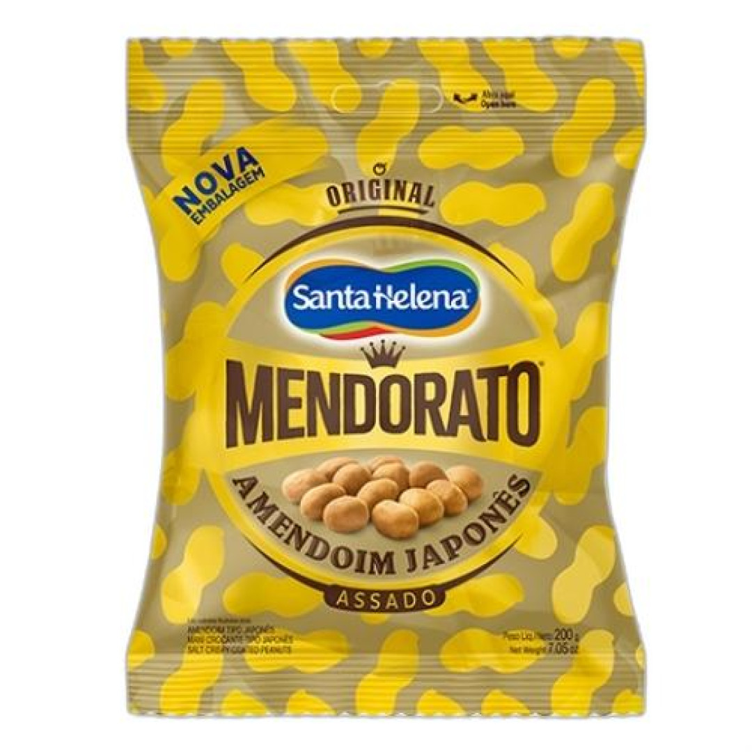 Detalhes do produto Amendoim Japon Mendorato 200Gr Sta Helen Salgado