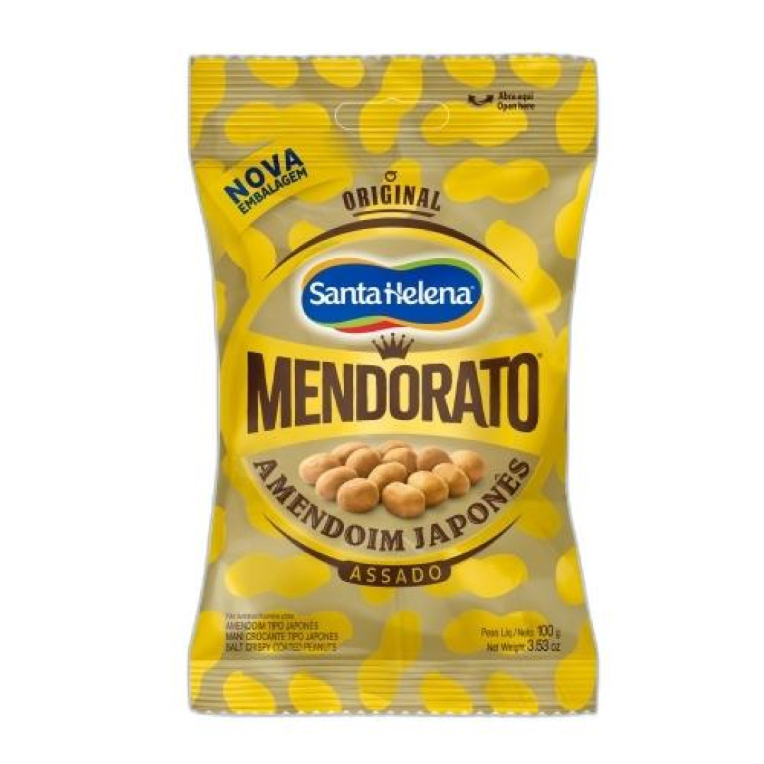 Detalhes do produto Amendoim Japon Mendorato 100Gr Sta Helen Salgado