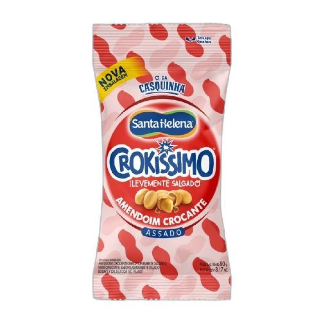 Detalhes do produto Amendoim Crokissimo 90Gr Sta Helena Tradicional