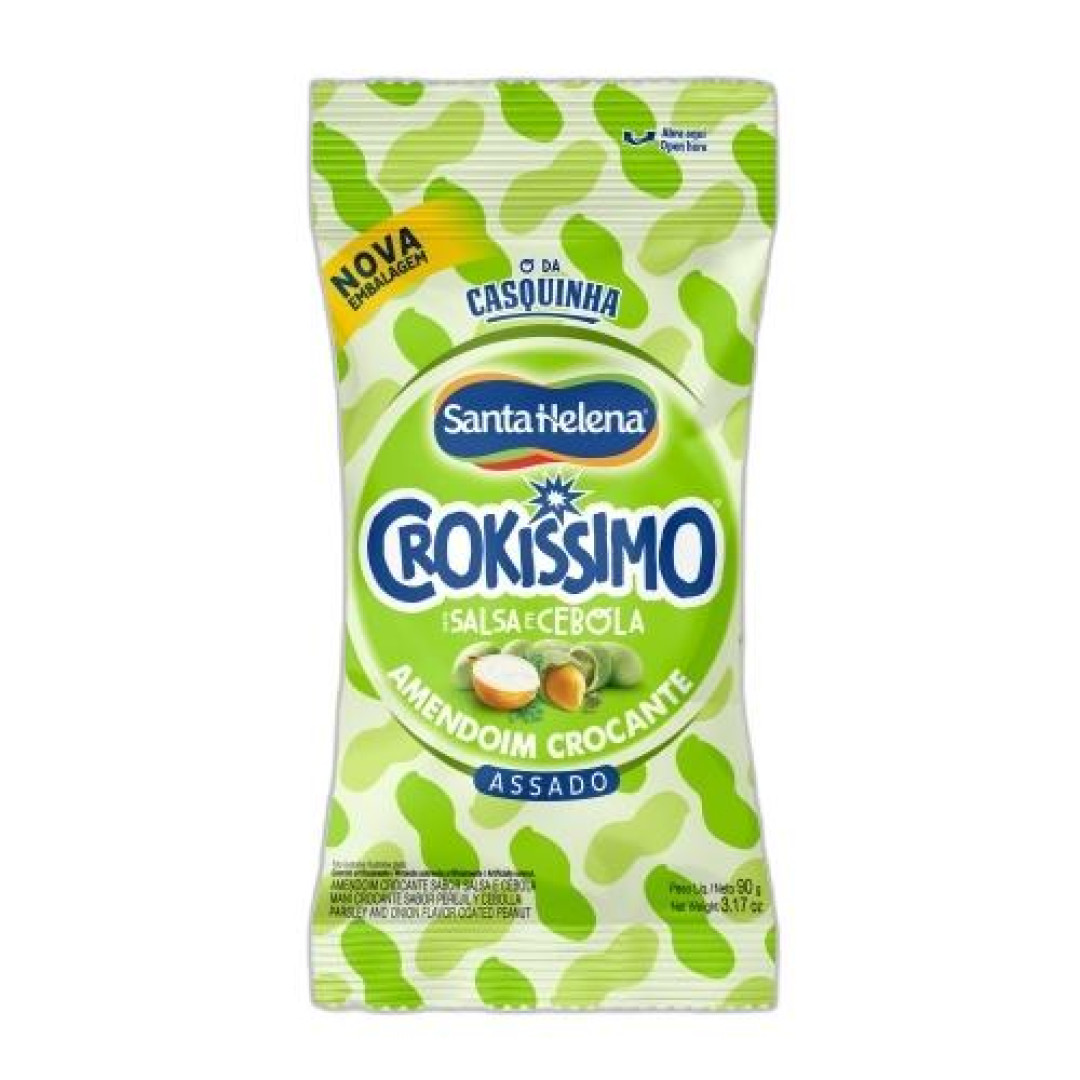 Detalhes do produto Amendoim Crokissimo 90Gr Sta Helena Salsa.cebola