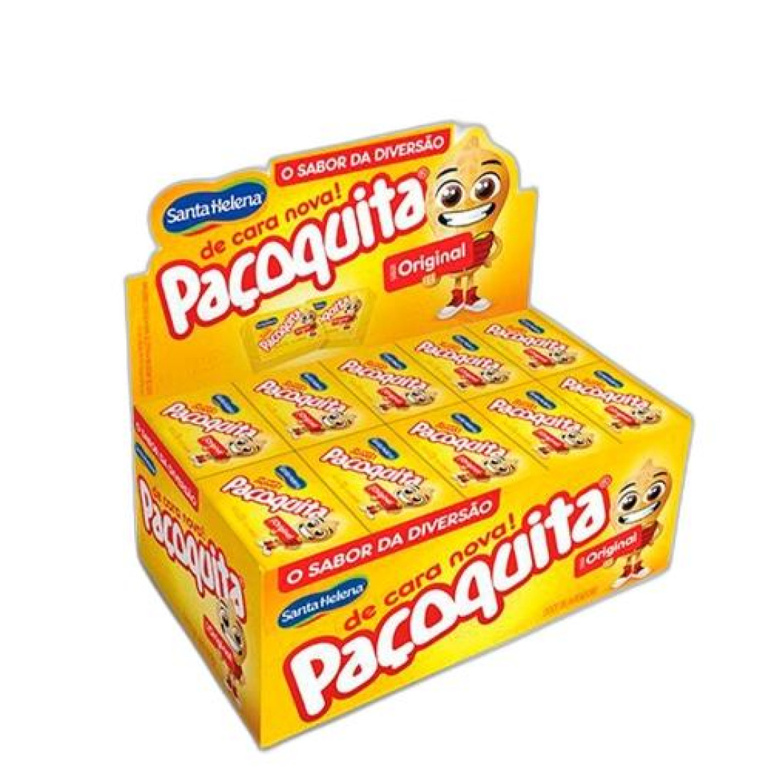 Detalhes do produto Pacoca Pacoquita Quad Embr Dp 50X20Gr St Amendoim