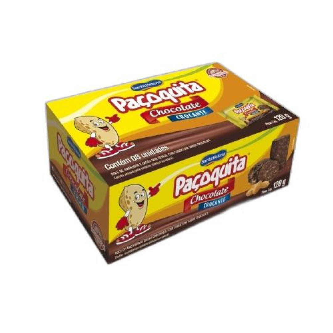 Detalhes do produto Pacoquita Rolha Embr Lovers Dp 08X15Gr Choc.avela