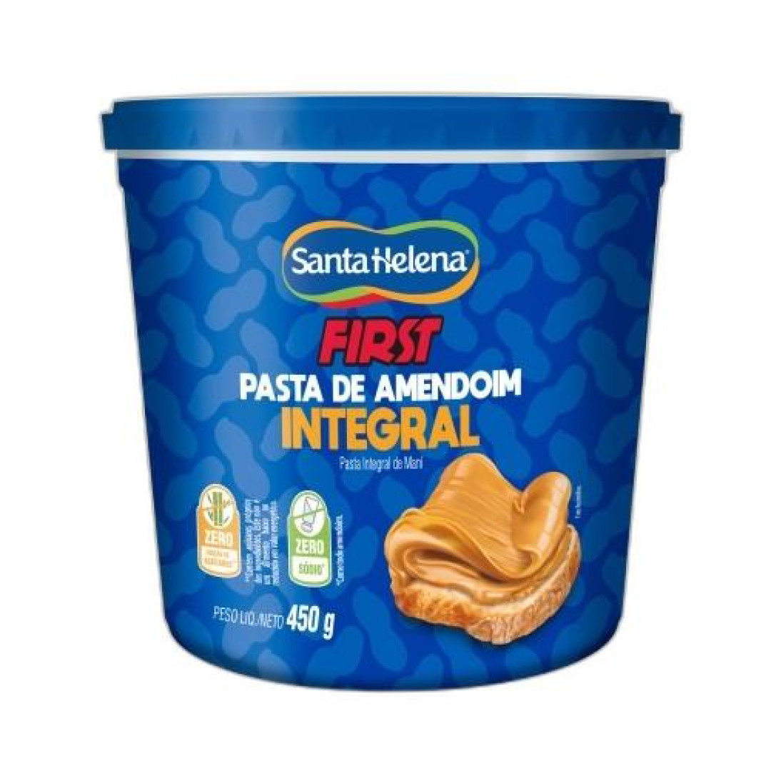 Detalhes do produto Pasta Amend First Integral 450G Sta Hele Amendoim