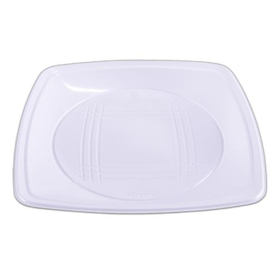 Detalhes do produto X Prato Quad Gd Q.line 10Un Prafesta Branco