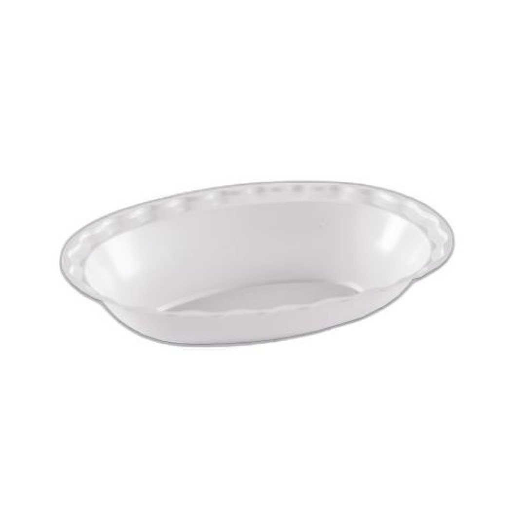 Detalhes do produto X Pote Oval Q.line 10Un Prafesta Branco