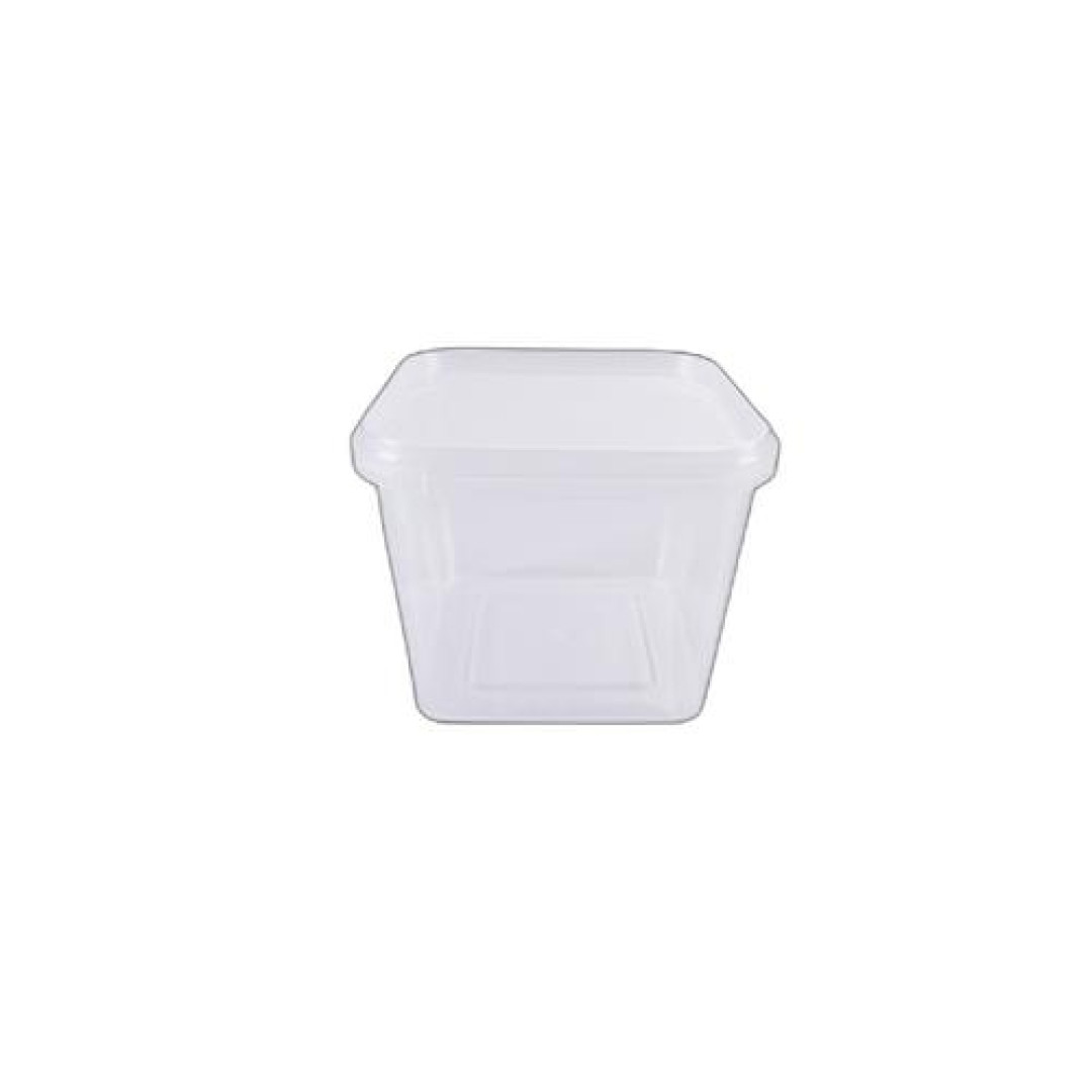 Detalhes do produto X Pote Quadrado Lacre 10X250Ml Prafesta Cristal