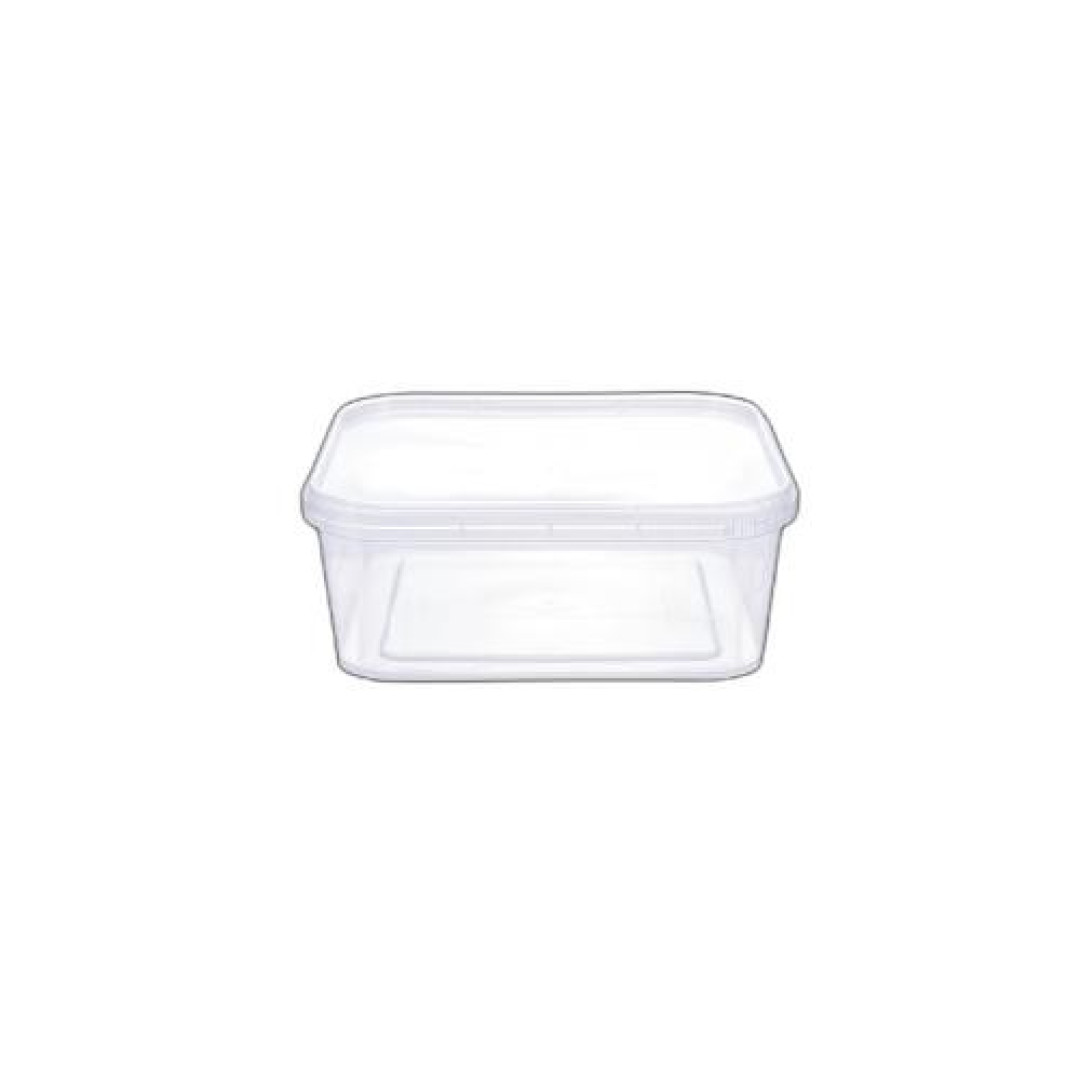 Detalhes do produto X Pote Quadrado Lacre 10X400Ml Prafesta Cristal