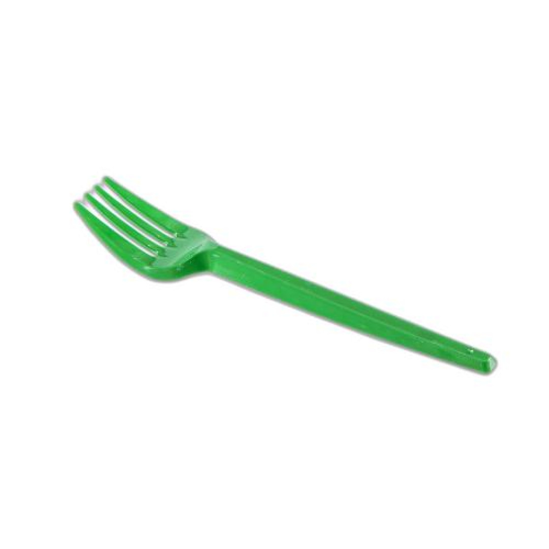Detalhes do produto X Garfo Sobremesa 50Un Prafesta Verde