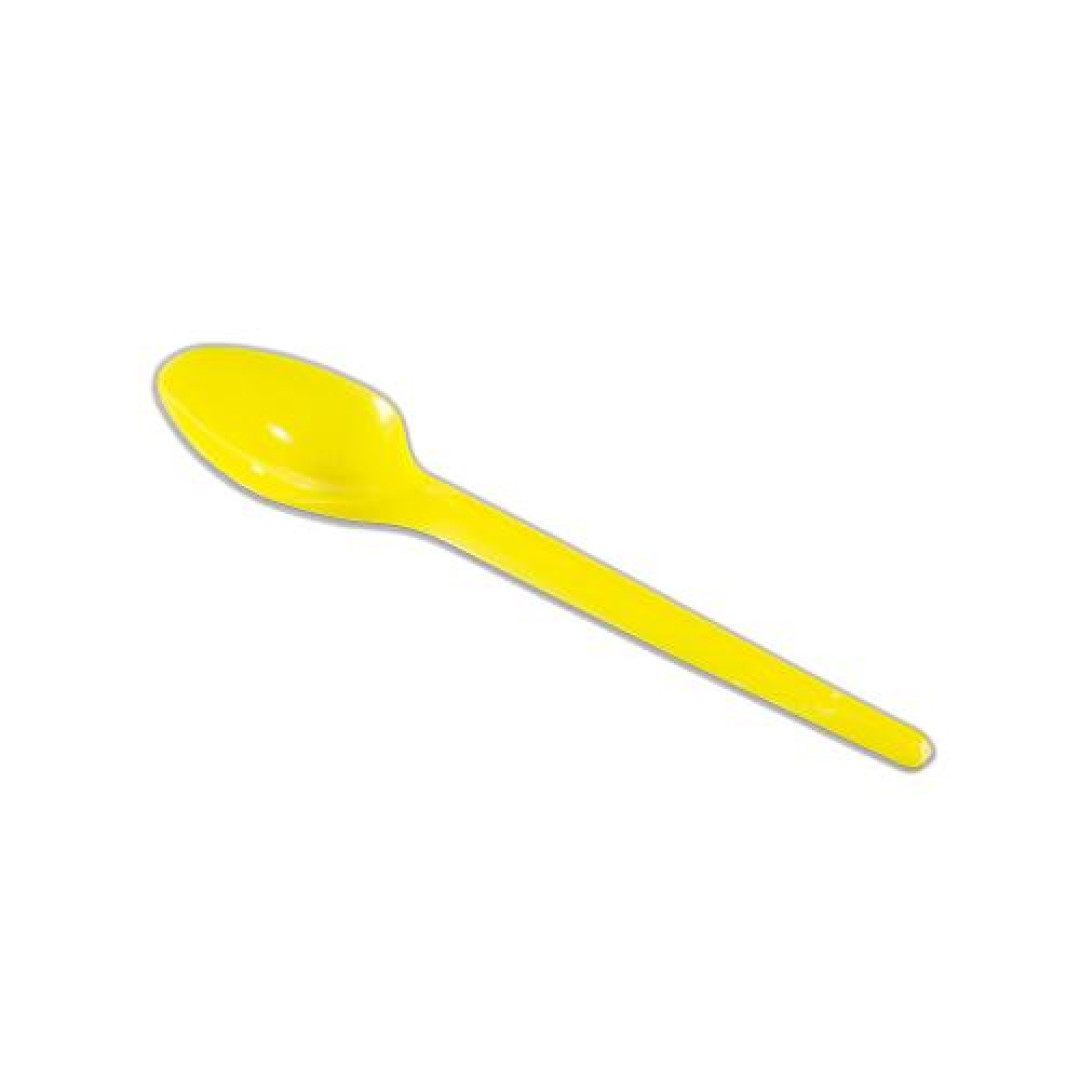Detalhes do produto X Colher Sobremesa 50Un Prafesta Amarelo