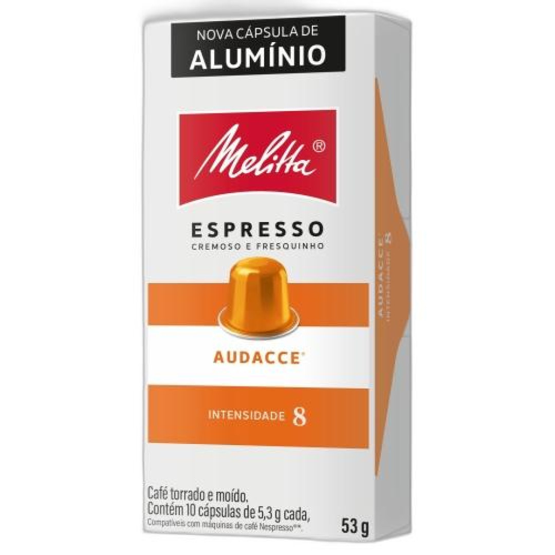 Detalhes do produto Capsula Cafe 10X5,2Gr Melitta Audacce