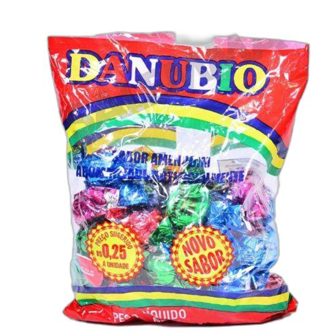 Detalhes do produto Confeito Bombom Danubio Pc 400Gr Sta Fe Sortidos