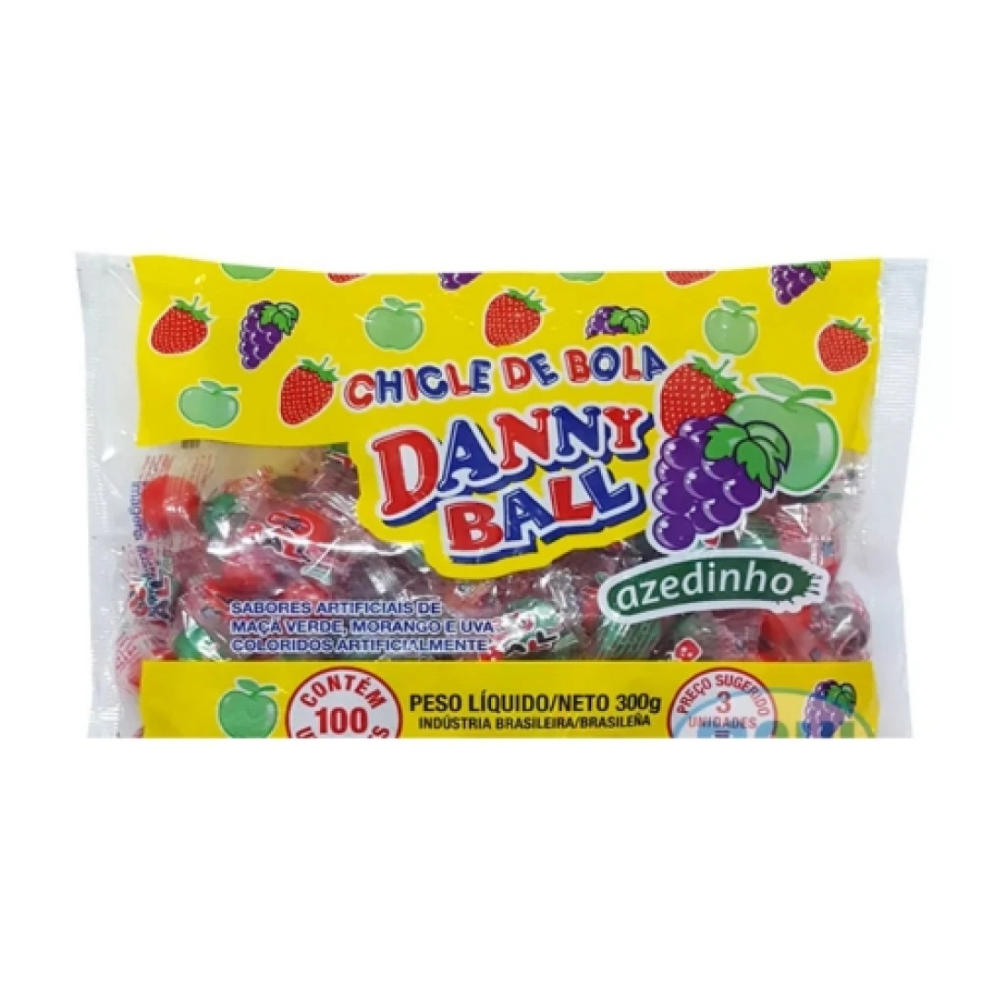 Detalhes do produto Chicle Danny Ball 300Gr Sta Fe Sortido