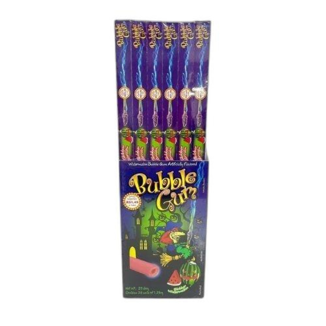 Detalhes do produto Chicle Monsters Com Recheio 24Un Sta Fe Melancia