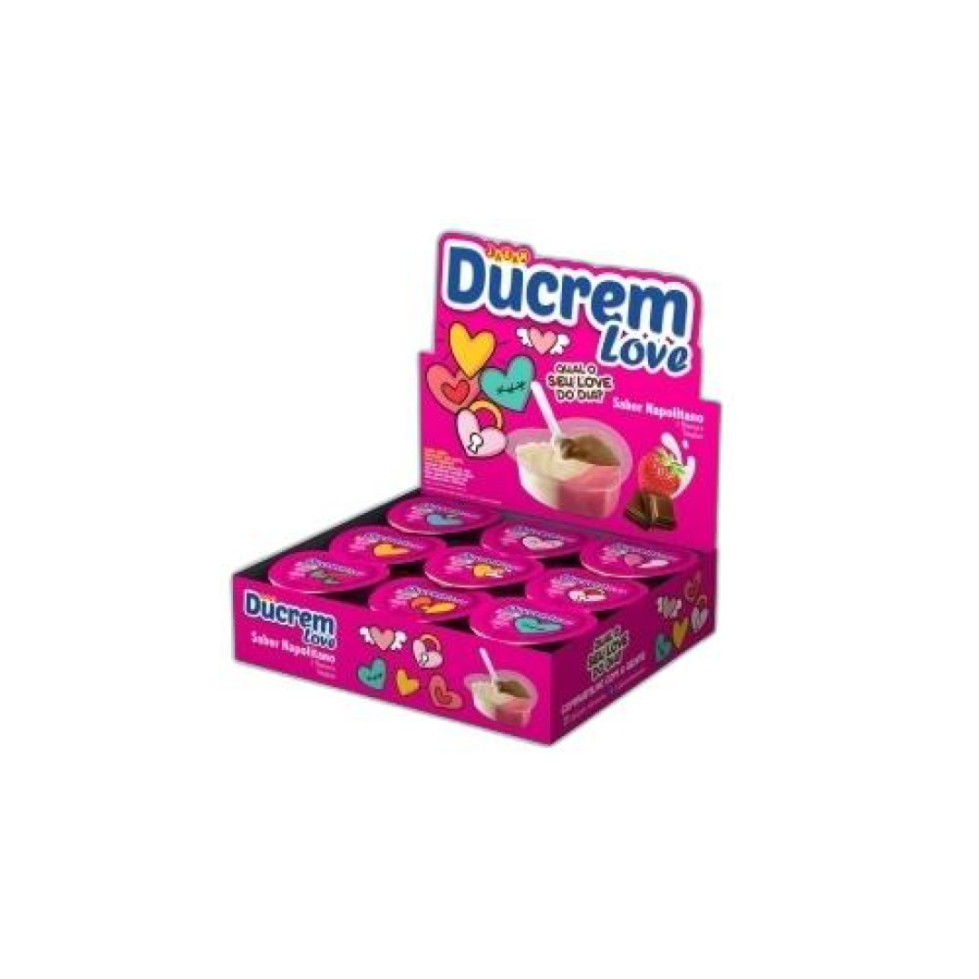 Detalhes do produto Creme Ducrem Love Dp 18X25Gr Jazam Napolitano