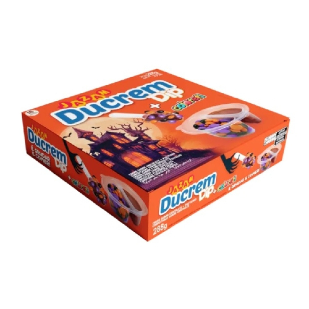 Detalhes do produto Creme Ducrem Halloween Dp 18X16Gr Jazam Chocolate