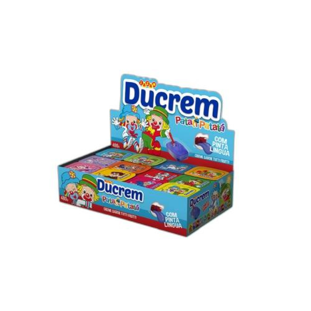 Detalhes do produto Creme Ducrem Patati Pat Dp 48X10Gr Jazam Tutti Frutti