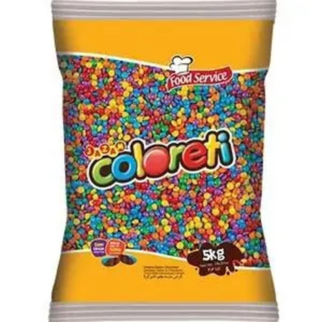 Detalhes do produto Confeito Coloreti Trad 5Kg Jazam Sortido