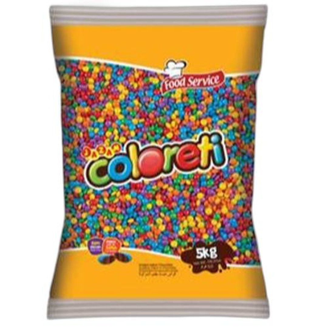 Detalhes do produto Confeito Coloreti Mini 5Kg Jazam Sortido