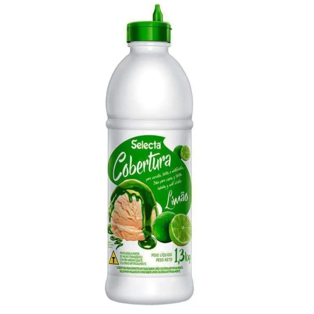 Detalhes do produto Cobertura Liquida 1,3Kg Selecta Limao