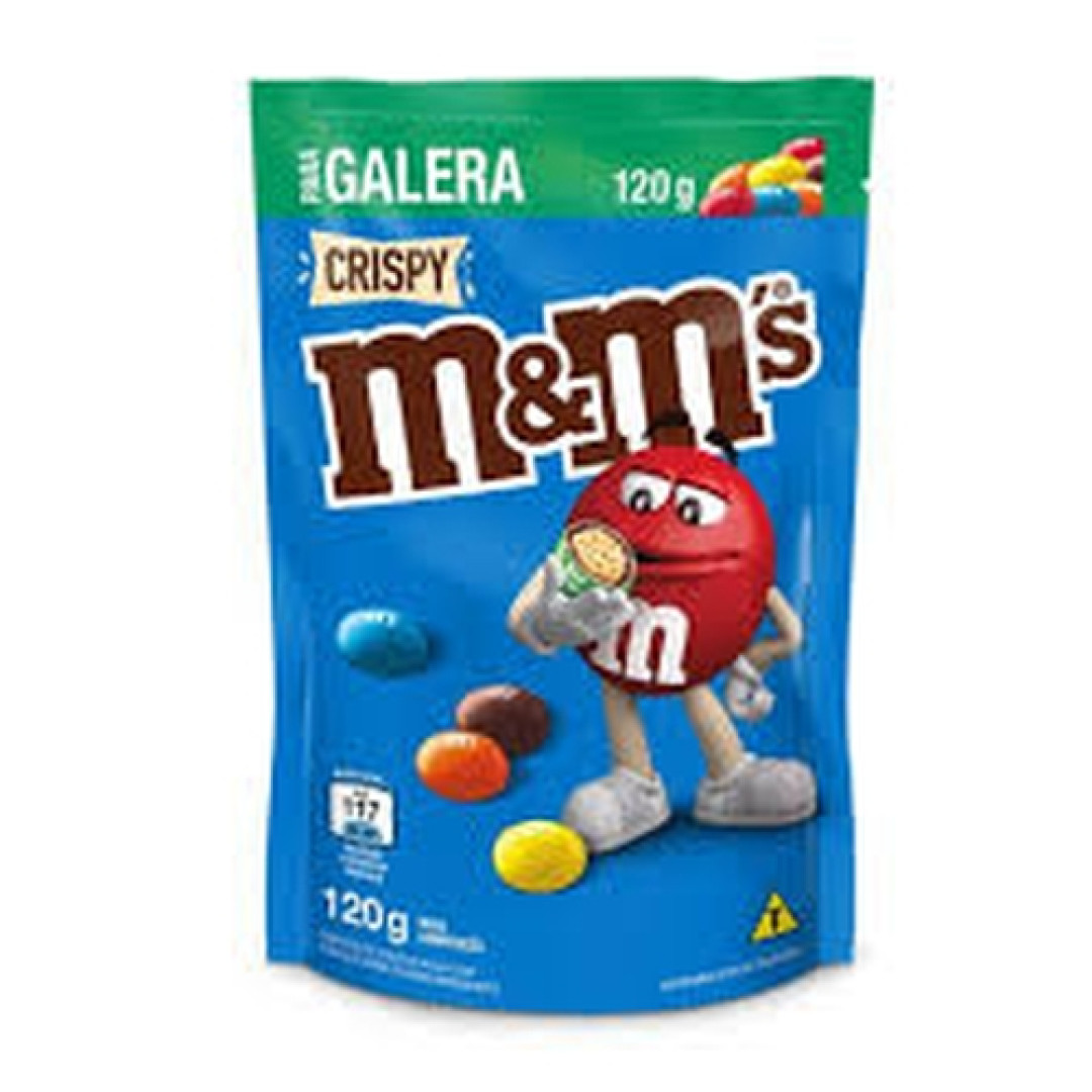 Detalhes do produto Confeito Mm Crispy 120Gr Mars Chocolate