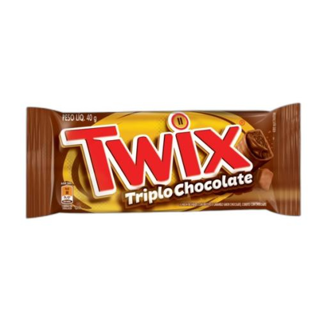 Detalhes do produto Choc Twix Triplo 18X40Gr Mars Ao Leite