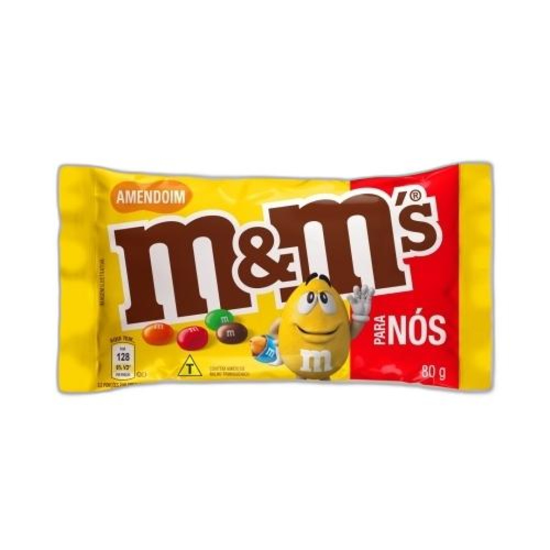 Detalhes do produto Confeito Mm 80Gr Mars Amendoim