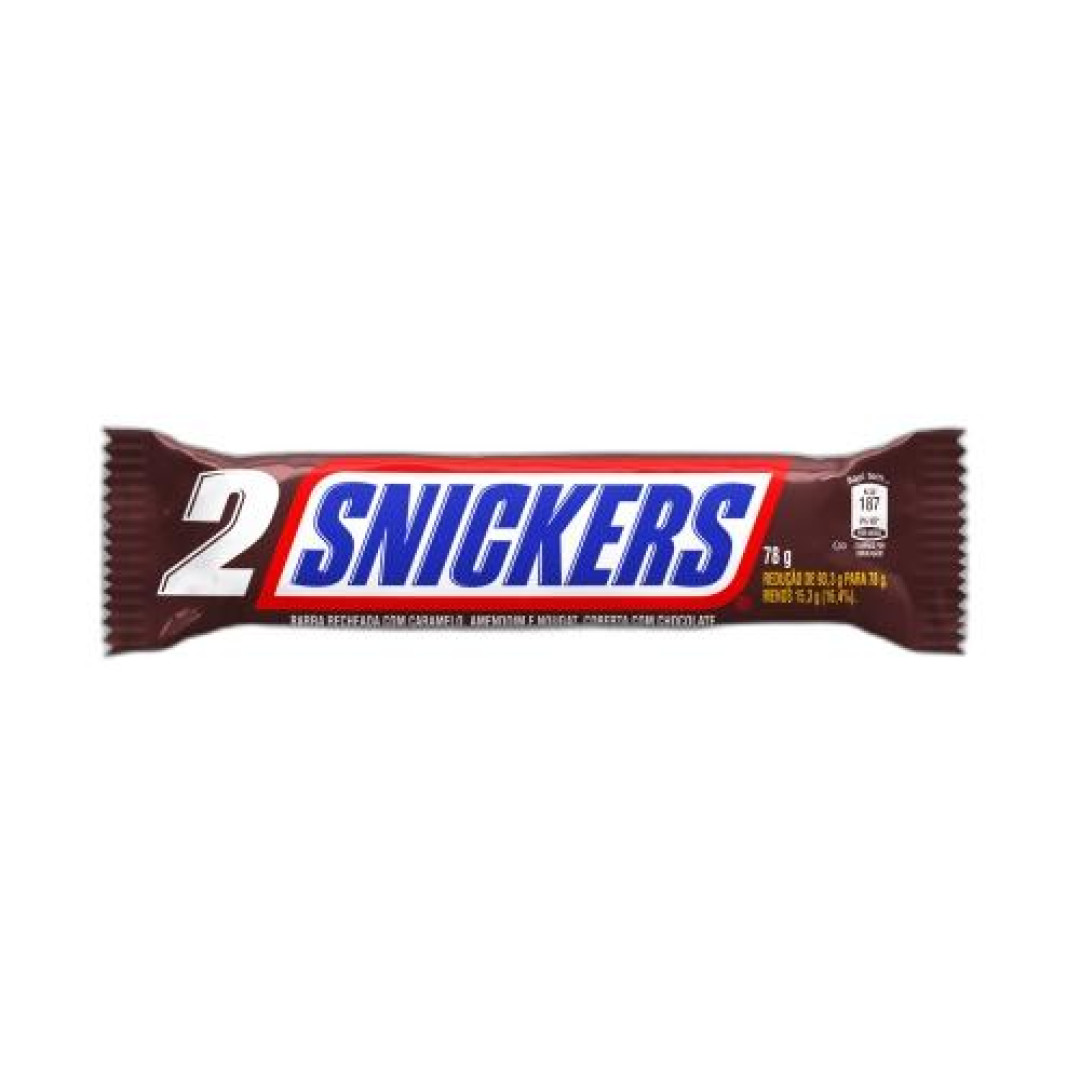 Detalhes do produto Choc Snickers 78Gr Mars Amend.chocol