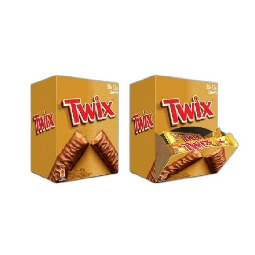 Detalhes do produto Choc Twix 30X15Gr Mars Leite