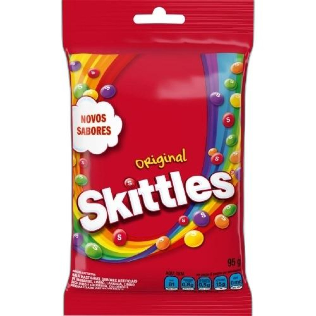 Detalhes do produto Bala Skittles 95Gr Mars Original