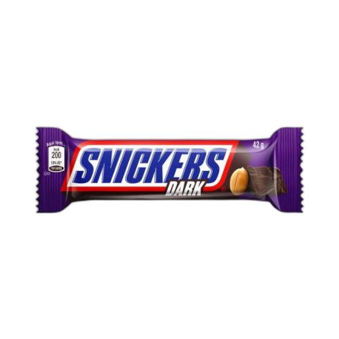 Detalhes do produto Choc Snickers Dark 42Gr Mars Amend.chocol