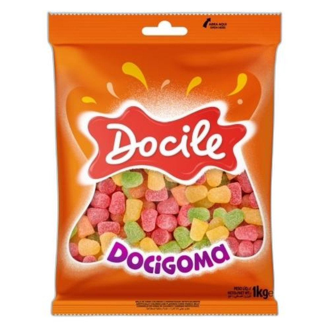 Detalhes do produto Goma Docigoma Sino 1Kg Docile Sortido