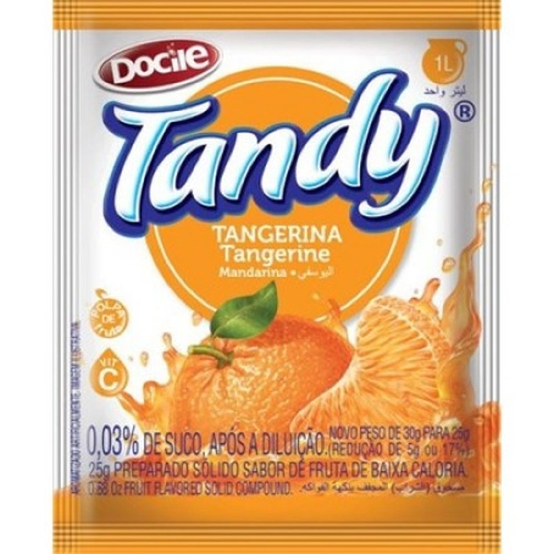 Detalhes do produto Refrc Po Tandy 25Gr Docile Tangerina