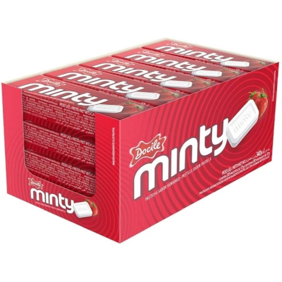 Detalhes do produto Past Minty 20X17Gr Docile Morango