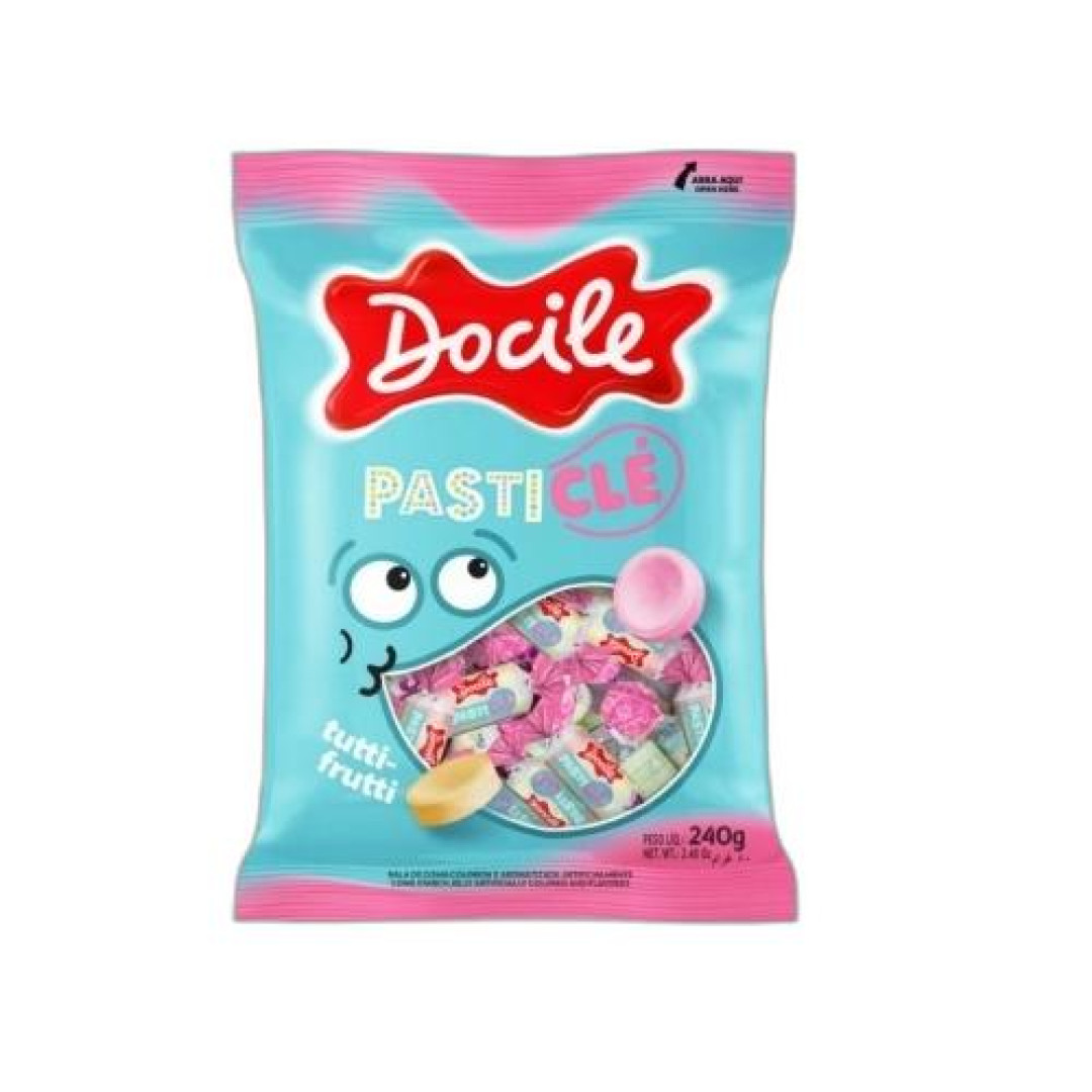 Detalhes do produto Past Pasticle Pc 240Gr (100Un) Docile Tutti Frutti